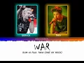 SUM 41 - War (feat. TAKA from ONE OK ROCK) Lyric Color Coded