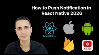 React Native Firebase From A to Z Integrate Firebase Push Notifications iOS Android