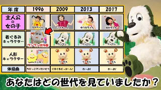 2024年最新 いないいないばあっ 歴代出演者を一挙紹介 ワンワン うーたん おうちゃん 武石桜華さん はるちゃん 倉持春希さん ゆきちゃん 大角ゆきさん ゆうなちゃん 杉山優奈さん ことちゃん 