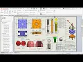 SolidWorks Assembly Drawing of Square Tool Post