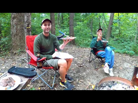 Camping & Hiking at Turkey Run State Park, Indiana, USA