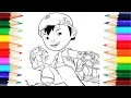 Coloring for Kids - BoBoiBoy The Movie 2 I Galaxy