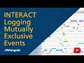 How to Log Mutually Exclusive Codes for Exhaustive Behavioral Coding in Mangold INTERACT Software