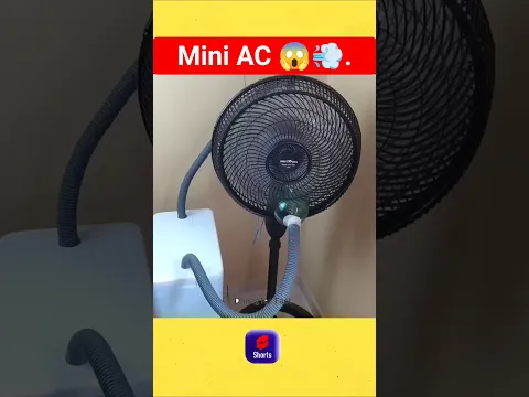 Homemade Mini AC😱 | life hacks | DIY | Hindi #ytshorts #video #summer #shorts