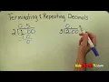 Math on terminating and repeating decimals