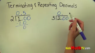 Math on terminating and repeating decimals