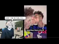xQc reacts to the Island Boys kissing each other