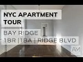 NYC Apartment Tour - 1 Bedroom Apartment Tour in Bay Ridge Brooklyn