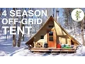 Off-Grid Prospector-Style Tent A Tiny House Alternative