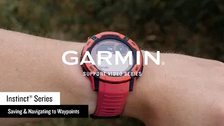 Garmin Support Instinct Series Waypoints