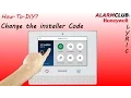 Honeywell Security System - How to Change the Installer Code
