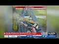 Four train cars leaking oil after train derails in Orange County TX