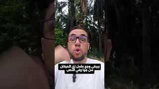 لو عندك تقل في صدرك تعرف ازاي دة من القلب ولا لا دندنها