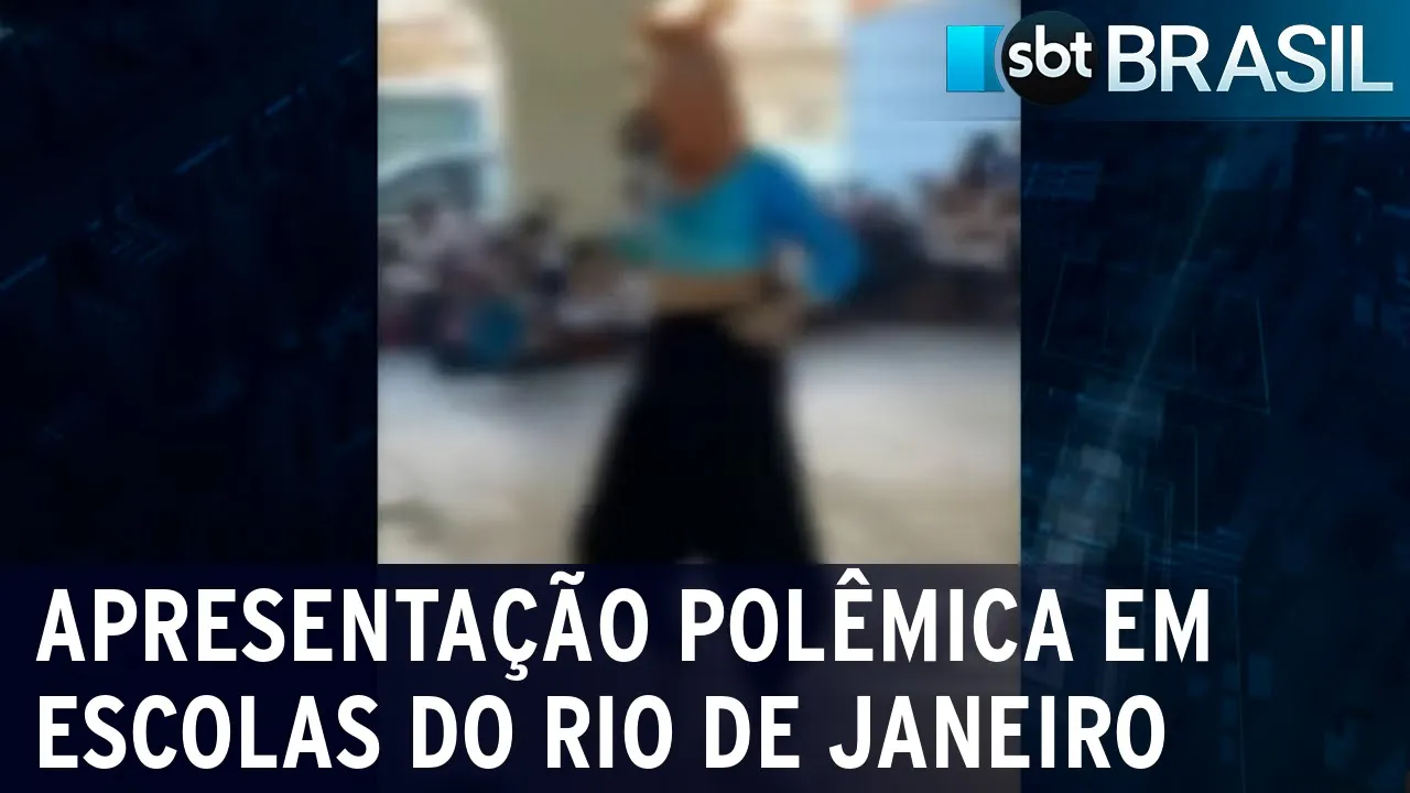 Secretaria de Educação afasta diretores após apresentação polêmica em escola | SBT Brasil (30/08/23
