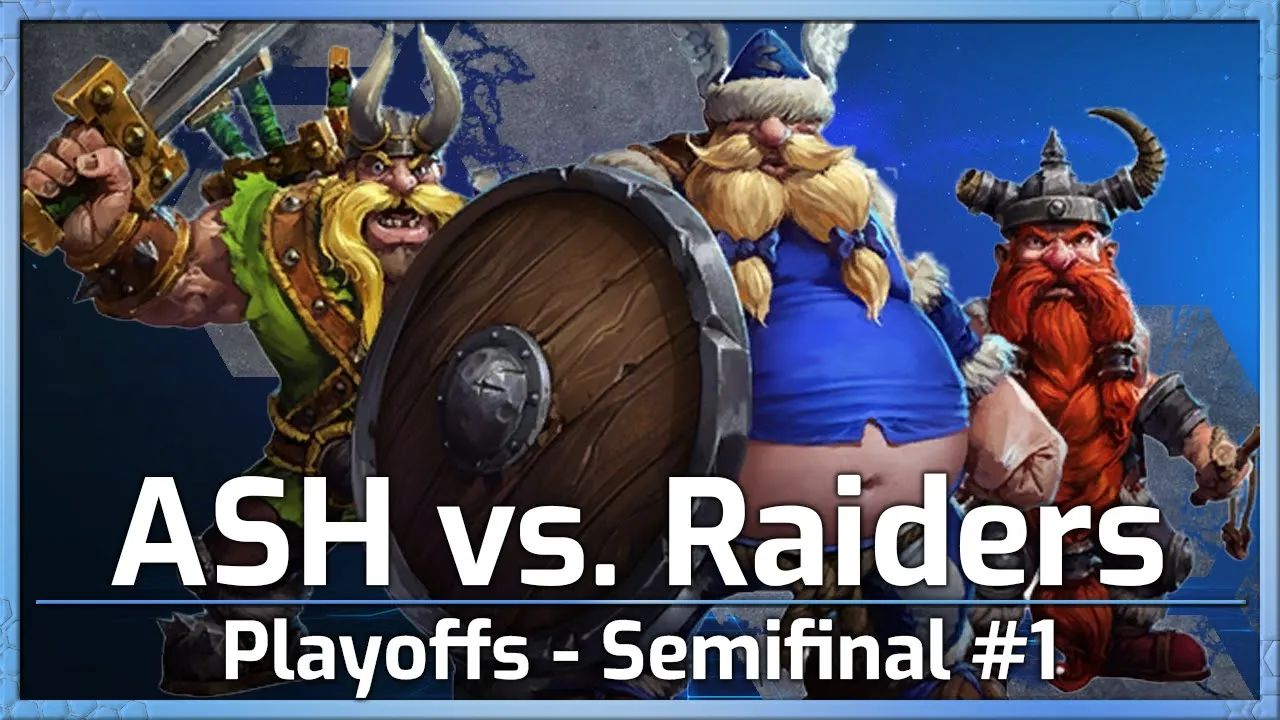 Winners Semifinal: ASH vs. Raiders - RavenCourt - Heroes of the Storm