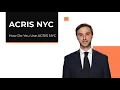 What s Inside ACRIS Your Guide in Searching NYC Property Records