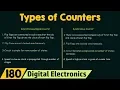 Types of Counters Comparison between Ripple and Synchronous counters