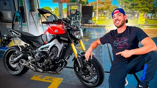 MOTOVLOG RAIZ ! É ASSIM QUE USA UMA MT-09!