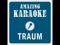 Traum (Karaoke Version) (Originally Performed By Cro)