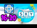 SKY WORDS 16 17 18 19 20
