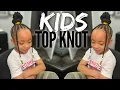 Kids Braided Top Knot Ninja Bun Dopeaxxpana