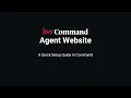 KW Agent Website A Quick Setup Guide in Command