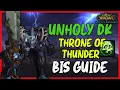 The Unholy DK BiS Gear Guide T15 MoP Classic