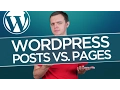 Posts vs Page Difference When to Use Each WordPress for Beginners Tutorial