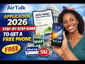 AirTalk Wireless Application 2026 Step-by-Step Guide to Get a Free Phone