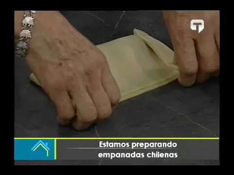 Estamos preparando empanadas chilenas