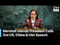 We Bear the Nuclear Scars Marshall Islands President s Emotional UN Speech AC1G