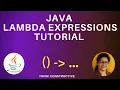 Java Lambda Expressions Tutorial with Demonstration Java Key Interview Question Java 8