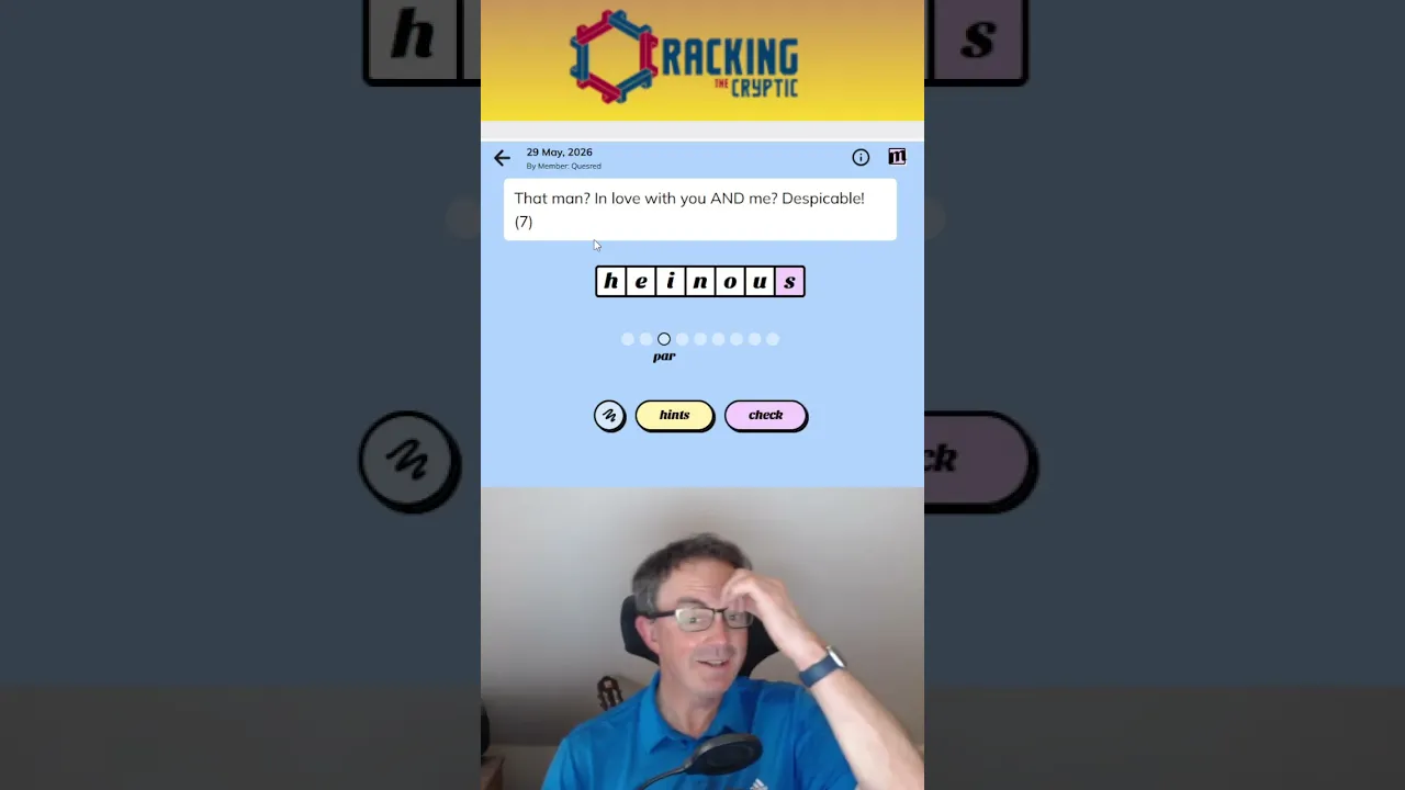 MinuteCryptic in a Minute - 29 May 2026 - UNI?!