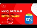 MySQL Database Bangla Tutorial 02 Install Xampp to Your PC MySQL for Beginners