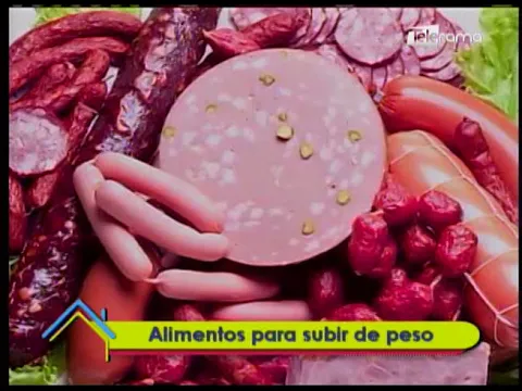Alimentos para subir de peso
