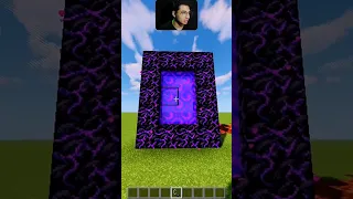 بوابة غريبة في ماين كرافت 