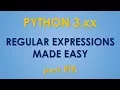 Python Regular Expressions - part
