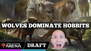 WOLVES DOMINATE HOBBITS The Hobbit Premier Draft MTG Arena