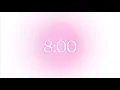 Magical Relaxing Light Pink Aura 8 Minute Timer