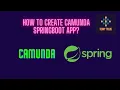 Camunda Spring Boot Project How to setup a camunda spring boot project Camunda with springboot