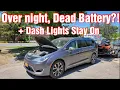 2017-23 Chrysler Pacifica Dead Battery Drain FIX Parasitic Draw - Interior Dash Lights and Shifter
