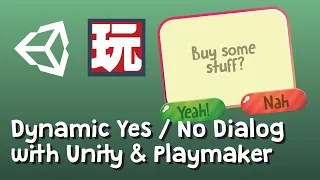 Dynamic Yes No Dialog with Playmaker