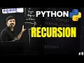 Python in Kannada What Is Recursion Complete Basics to Mastery Series