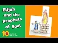 Elijah And The Prophets Of Baal Craft Bible Activities for Kids