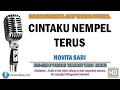 Download Lagu Novita Sari - Cintaku Nempel Terus | Karaoke | Tanpa Vokal | Minus One | Lirik Video HD