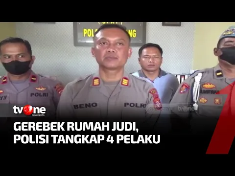Polisi Grebek Kegiatan Judi di Rumah Oknum ASN