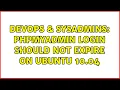 DevOps SysAdmins phpmyadmin login should not expire on ubuntu 10 04