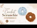 How to Crochet a Scrunchie Easy Crochet Hair Tie Tutorial