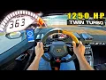 Download Lagu 1250HP Lamborghini Huracan TWIN TURBO | 363 KM/H on GERMAN AUTOBAHN