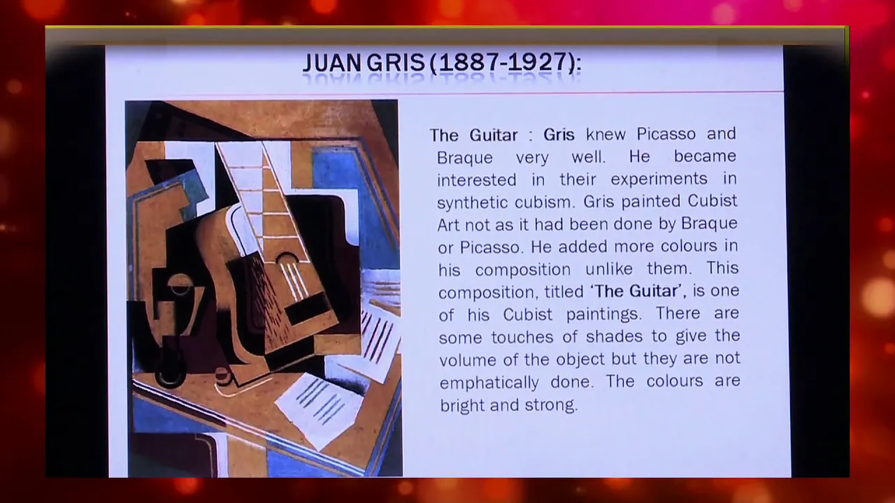 Lesson - 7 Cubism , Surrealism and Abstract Art